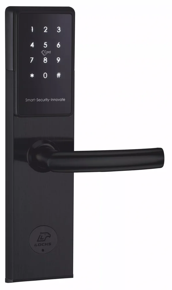 Электронный замок IS8005AB3-Black BL 433+ble